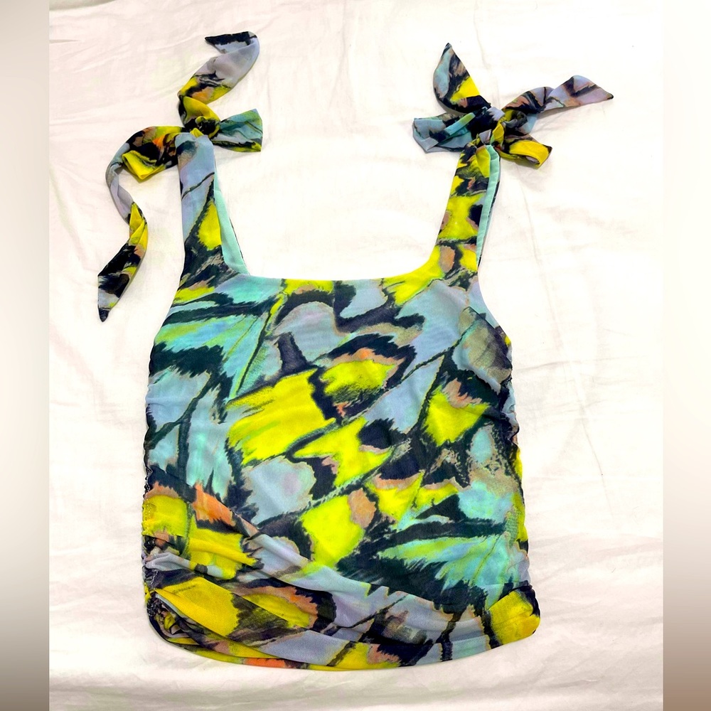✨ NWT FREE PEOPLE Avenue Print Tank Top size S ✨
